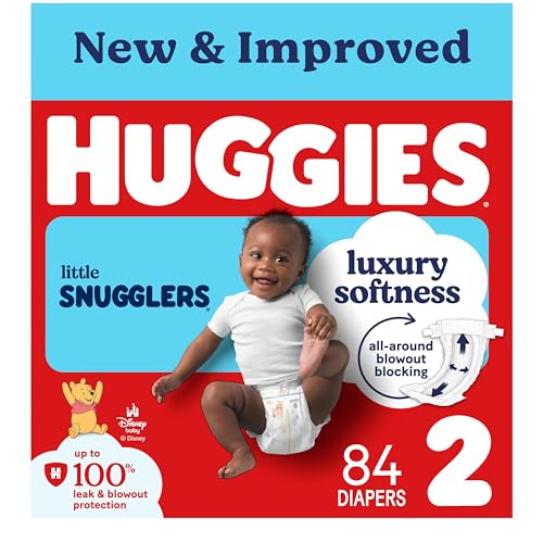 Image of Huggies Little Snugglers Diapers, Size 2