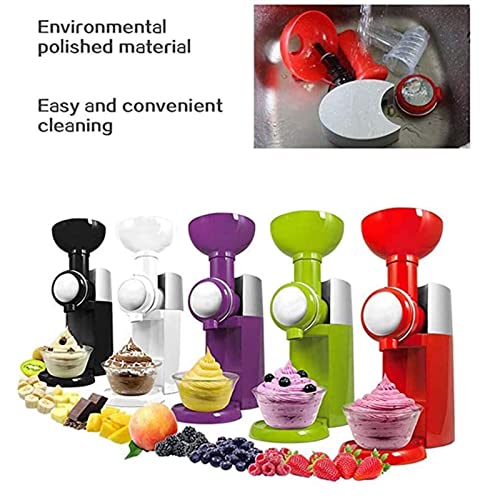 fikujap Softeismaschine Zuhause, Frozen Yogurt Sorbet Maker Automatikmaschine, Eismaschinenmaschine Für Zu Hause… – Bild 7