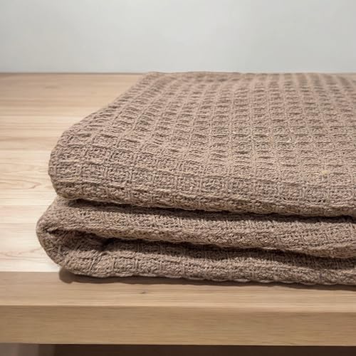Image of Soft Throw Blanket | Used Both Indoor and Outdoor | Blanket for Living Room | Bedroom | Hall | Kids Room | Sofa and Bed or Chair Throw (Brown)