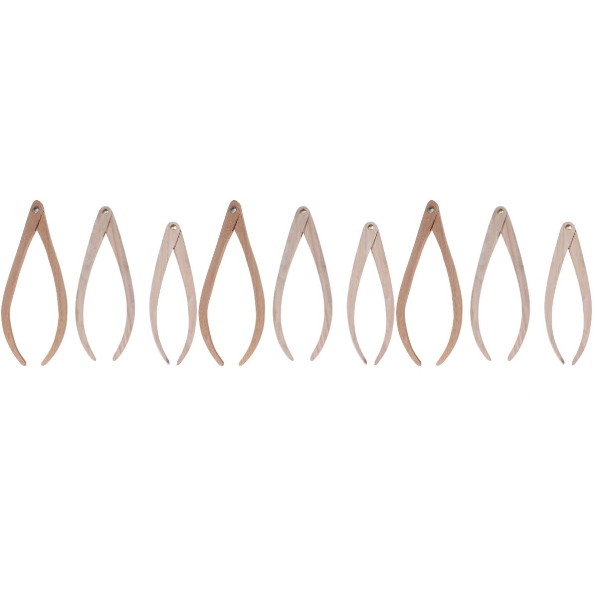SHINEOFI 9pièces Outils De Mesure Pour Céramique Étriers Ajustables Pour Pottery Clay