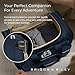 Briggs & Riley Underseat Duffle Bag - Personal Item Travel Bag for Women & Men, Carry On, Fits Under Airplane Seat, Weekender & Overnight Luggage, Lightweight - Baseline Collection, Navy