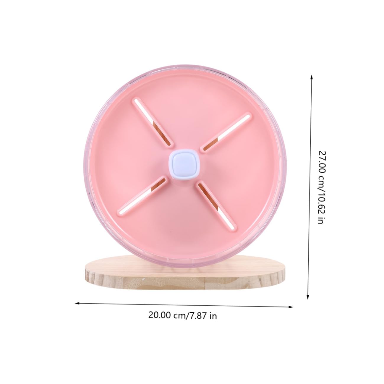 1 Ensemble Roue de Course Silencieuse pour Hamster et Rongeur avec Support Accessoire pour Chinchilla Souris et