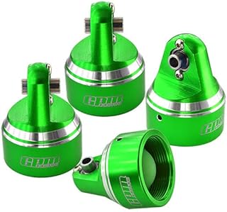GPM Aluminum 6061-T6 Damper Top Cap Optional and Original X Maxx 6S / X Maxx 8S / XRT 8S Shock Absorbers - Green