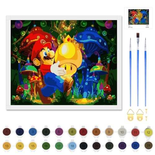 Meeresschildkröte Malen Nach Zahlen Für Erwachsene, DIY Ölmalerei Seetang Muschel Erwachsene