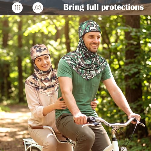 Image of Balaclava Full Face Masks Summer Balaclava Long Face and Neck Cover Breathable Sun Protection for Men Women