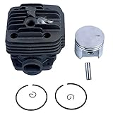 Savior 49MM Big Bore Cylinder Piston Clips Ring Pin Assembly Kit for Stihl TS400 TS 400 Concrete Cut-off Saw Replace 4223 020 1200