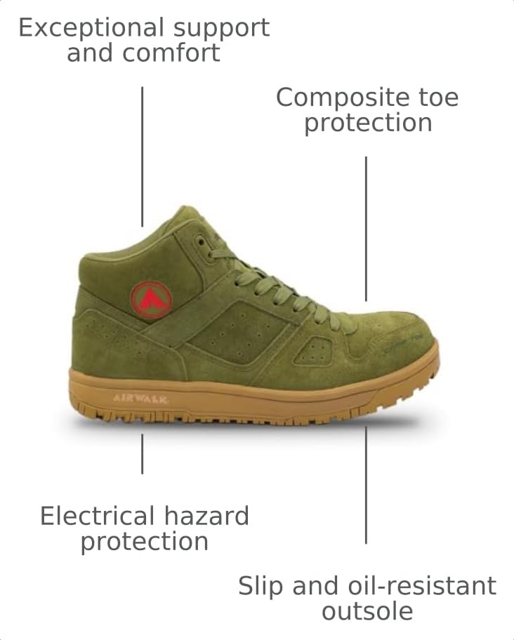 Image of Airwalk Work Mongo Mid Comp Toe EH SR