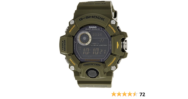 Amazon.co.jp: CASIO(カシオ) 腕時計 G-SHOCK レンジマン トリプル