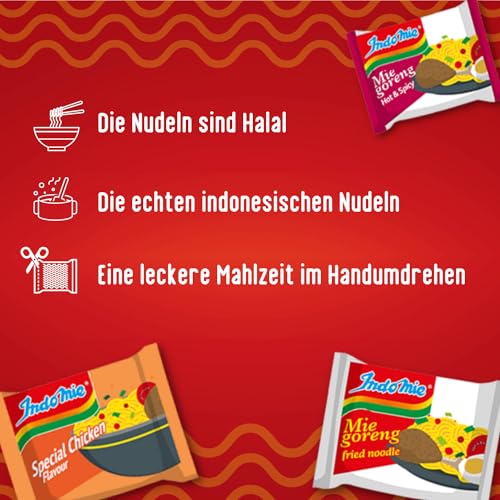INDOMIE - Instant Nudeln Hühn Spezial 5-Pack - (1 X 5 X 75 GR)