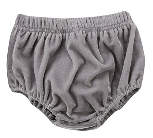 stylesilove Infant Baby Toddlers Girls Soft Velvet Bloomers Diaper Cover