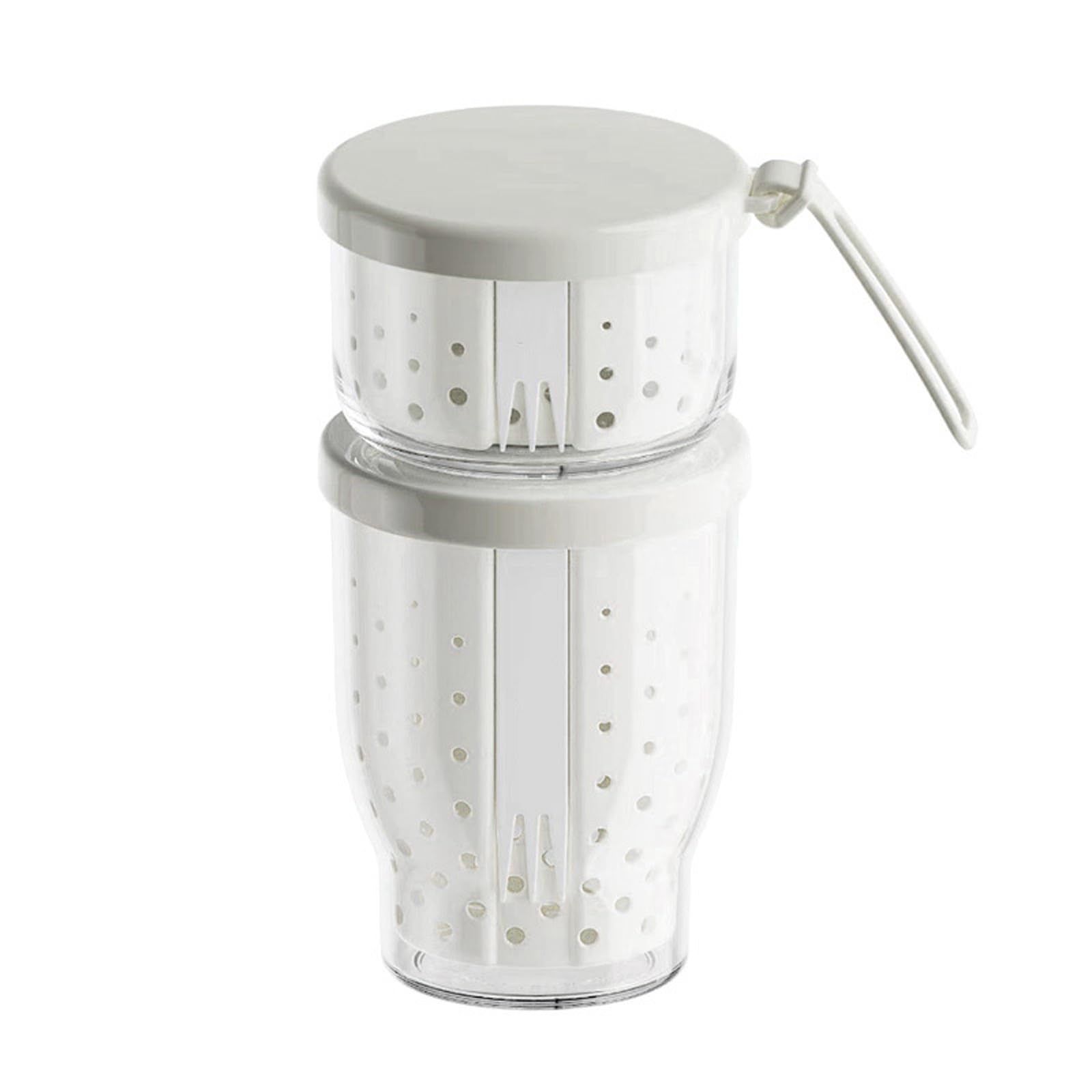 Kaeltsyn Multifunctional Meal Preps Cup with Leak Proof Lid and Strainer Perfect for Hydrating Fruits Yogurts and Light Snacks on Moving Portable Salad Recyclable Treat