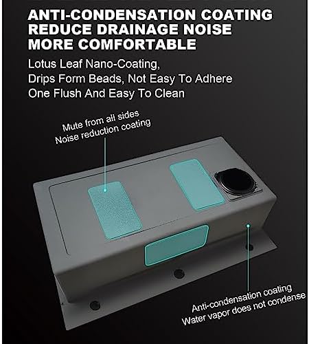 Black Free Standing Utility Sink with Hot & Cold Faucet, Storage Shelves for Kitchen, Bathroom, Laundry, Restaurant, Indoor & Outdoor Use (Size: 80x45x8)