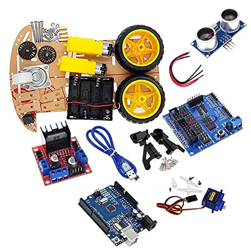 Kit moteur de suivi intelligent 2WD évitement d'obstacles pour robotique