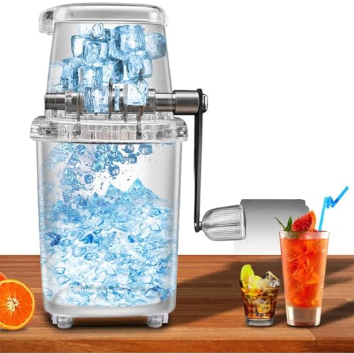 蓮XACXNbV[ Ice Crusher Manual Rotary ӕX@ ƒpDIY X 1.25L 蓮ACXNbV[ NCbNACXNbV[ }jA[^[ACXNbV[ XeX|n ACXL[uNbV