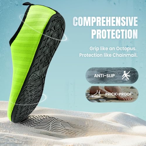 Image of IceUnicorn Water Shoes Men Women Beach Swim Aqua Barefoot Socks Pool Quick Dry Yoga