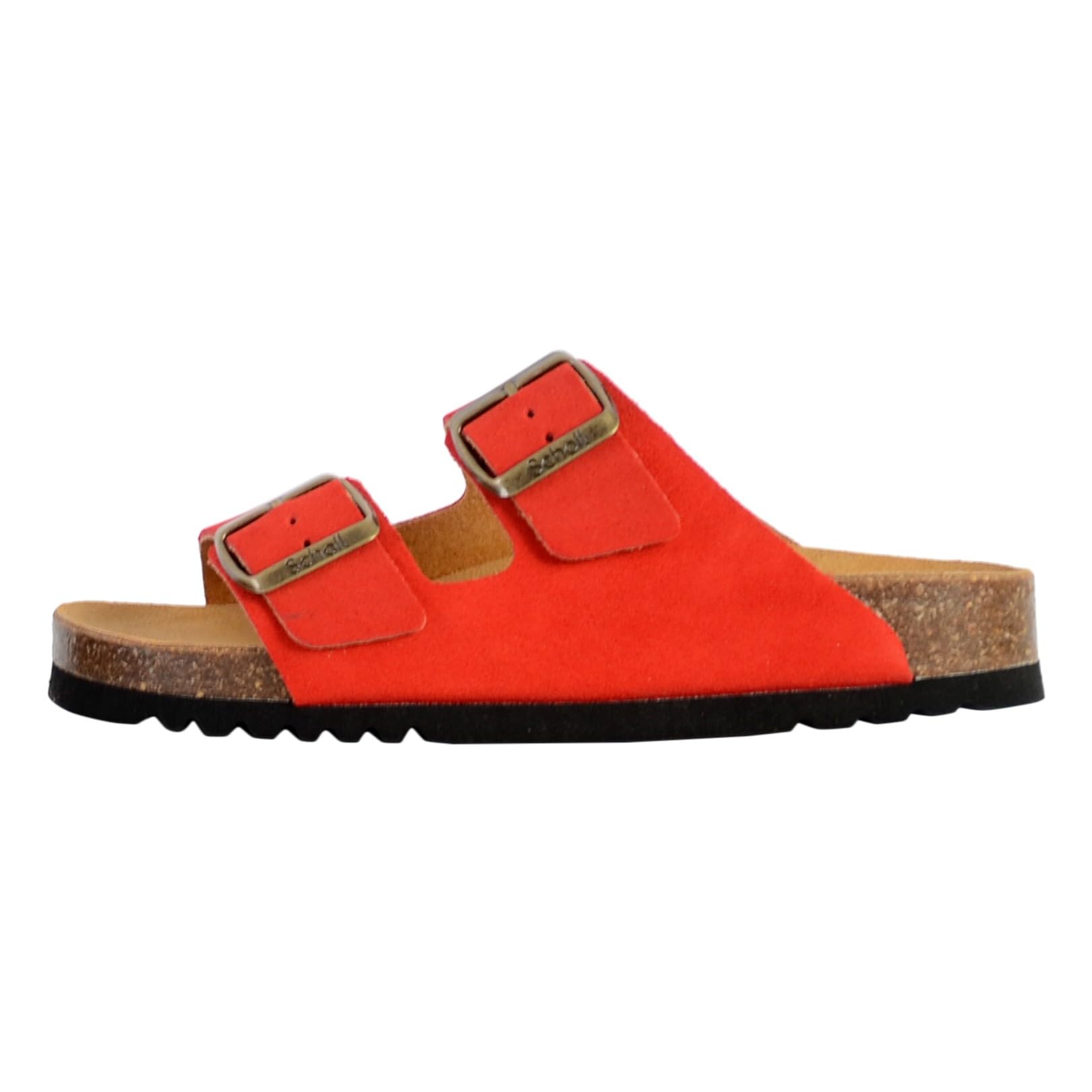 Scholl Women's Josephine Sandal, Red, 5 UK