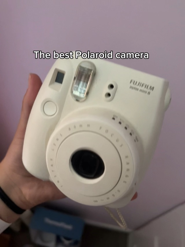Watch Instax mini 8 film camera fuji film white polaroid on Amazon