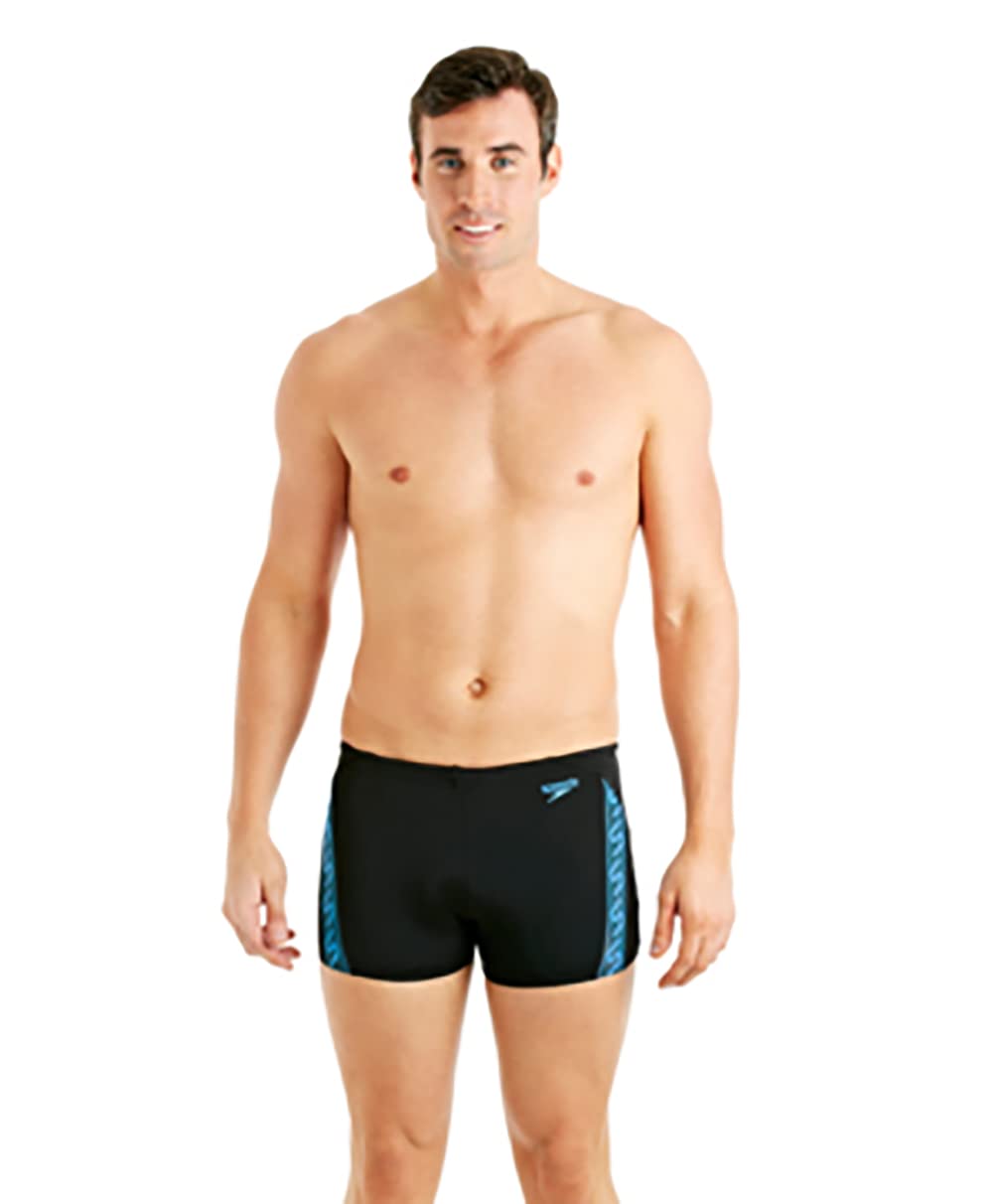 Monogram Aquashort Swimwear, Black, 30-image-32