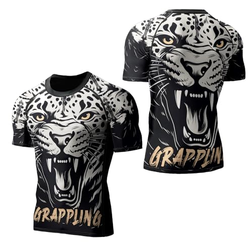 Men's Rash Guard Shirts Long Sleeves, Non See-Through Fabric, Rash Guard for Men BJJ3