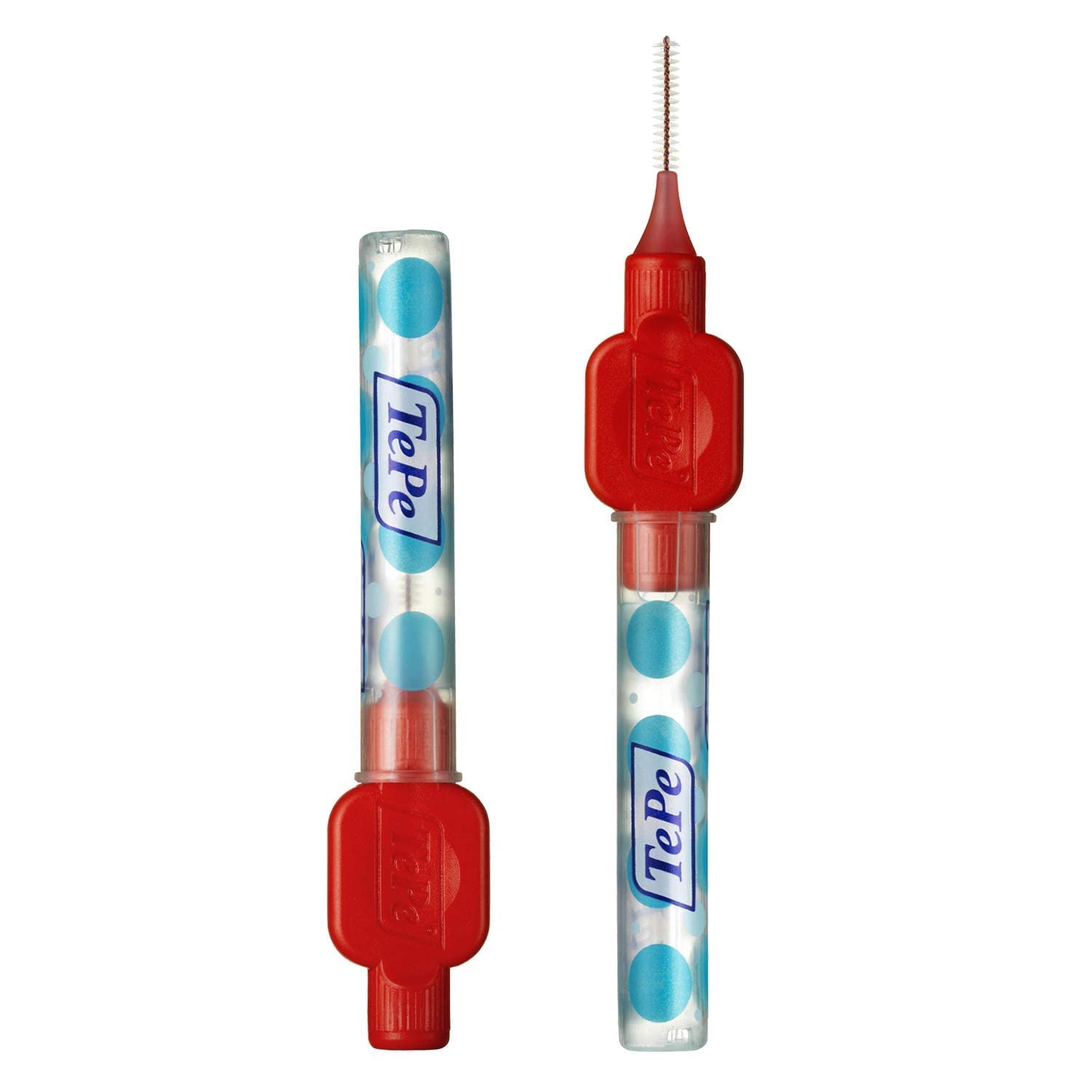 TEPE Blister 0.5 MM - KIRMIZI Diş Arayüz Fırçası (1 x 6 Adet) (2 paketi)