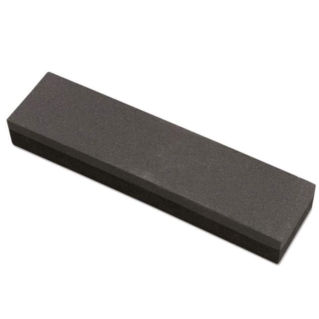 Black Silicone Carbide, Combination Stone, 8” x 2” x 1” Sharpening Stone Perfect for Both Knives and Tools | Knife Sharpener | Knife Sharpening Stone.