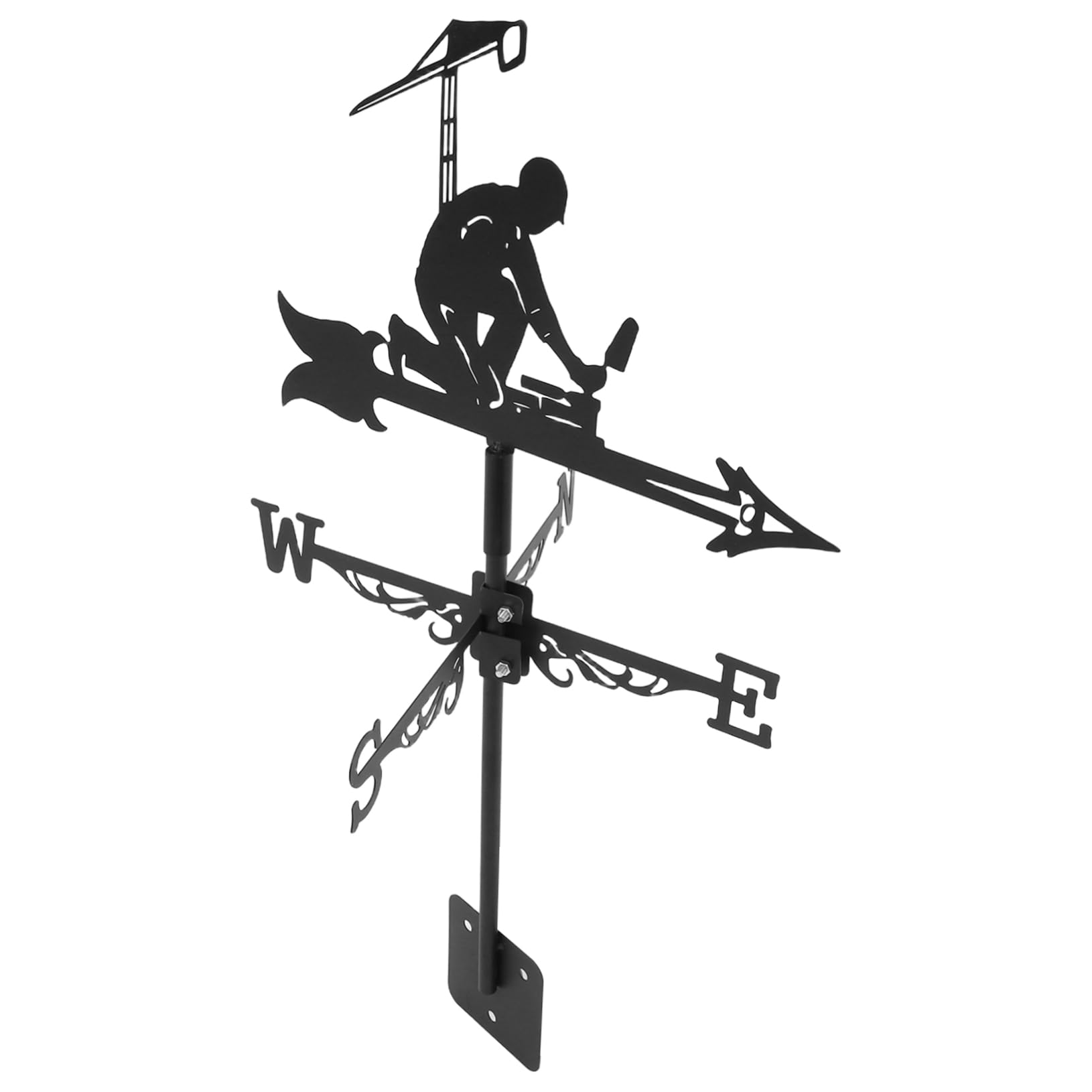 TAXXII Weather Vane Backyard Decor Riding Windmills Vanes for Sheds Wind Direction Indicator Garden Tools Aircraft weather vanes outside