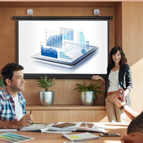 Pantalla de Proyector Manual 40" 4:3 Plegable miniatura 2