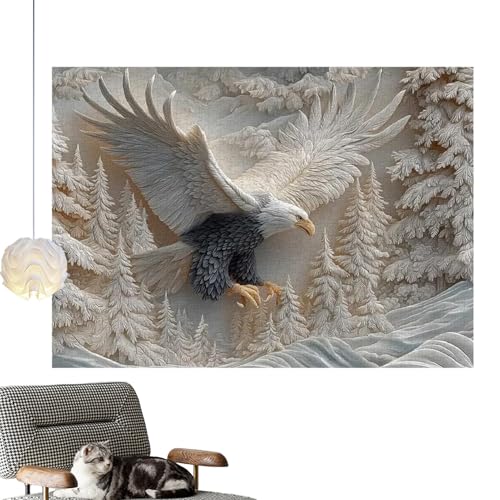 - Puzzle – Puzzle artistico da 1000 pezzi | Puzzle sfidante aquila calva | Divertente gioco educativo per adulti, donne, uomini, famiglia, , attività sociale