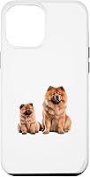 Vista 5 de Funda para iPhone 15 Cute Chow Chow Dogs