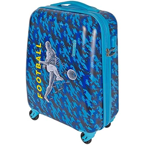 Valise Cabine Enfant PERLETTI Football Cover