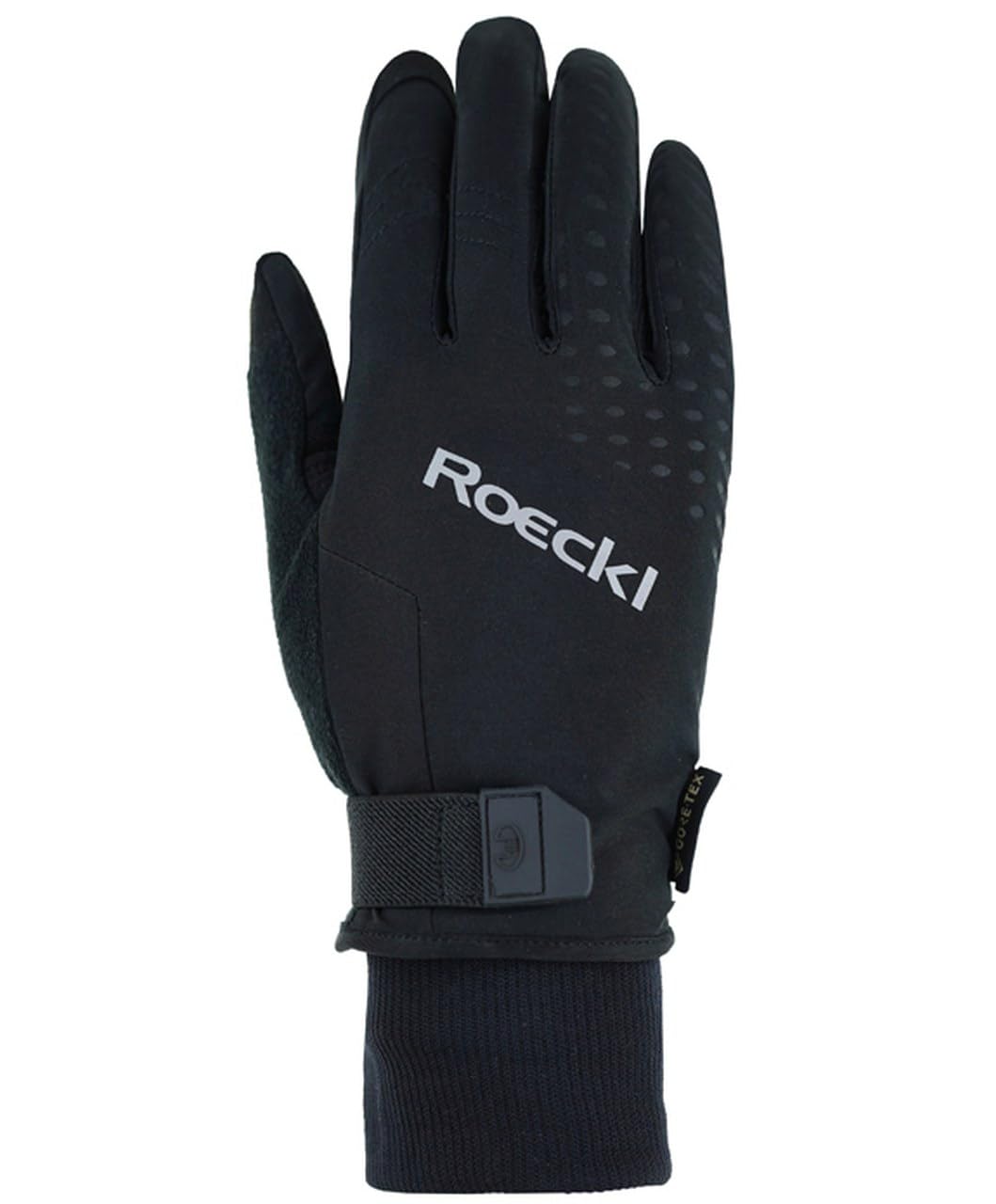 Roeckl Rocca 2 GTX - Guantes largos de invierno para bicicleta, color negro