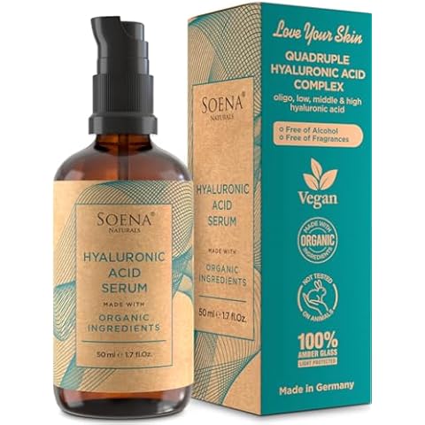 Soena Organic Hyaluronic Acid Serum Cover