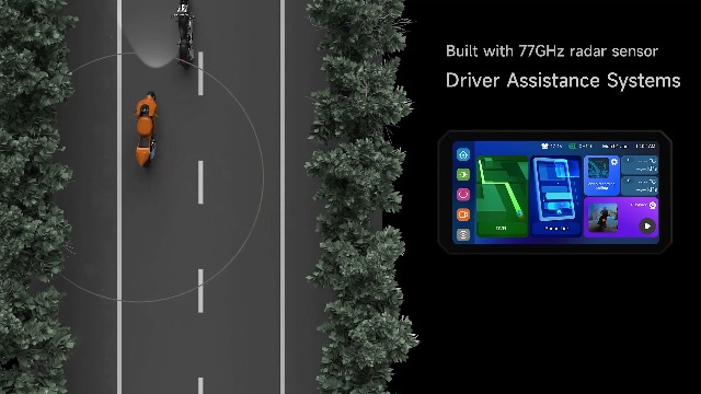 Amazon.com: AlienRider M12S Motorcycle 77G Millimeter Wave Radar