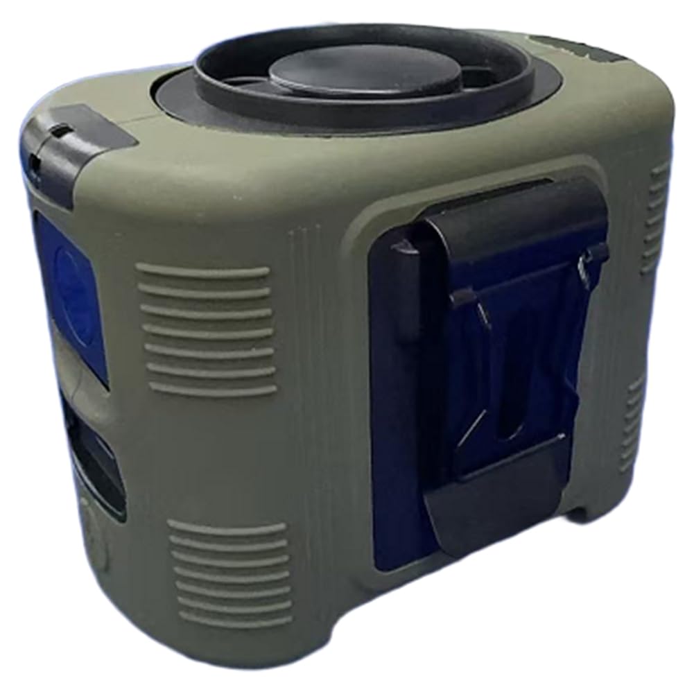 Ventilateur de cou portable contre la canicule 15000mAh avec lampe pour extérieur