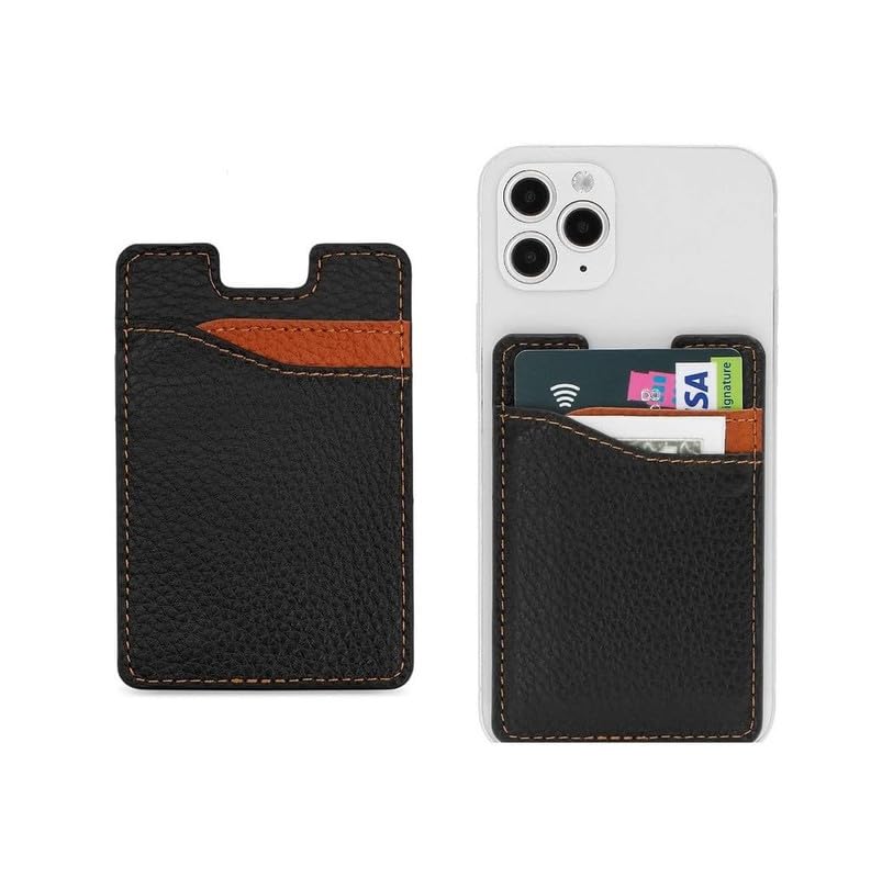 Pu Leather Sticky 3M Adhesive Back Cover Wallet Case for Realme 11 pro Plus-image-39