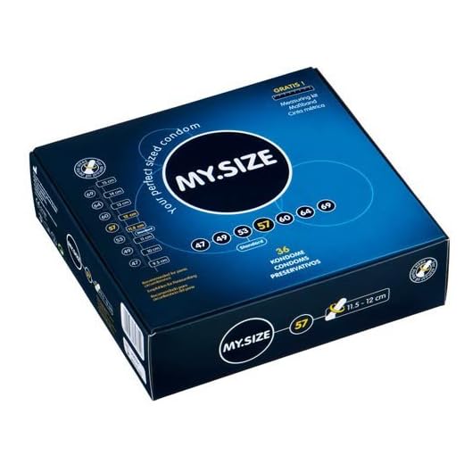 My Size Condoms 57mm x36 Large Larger Condoms (German Engineering at its best) by My Size