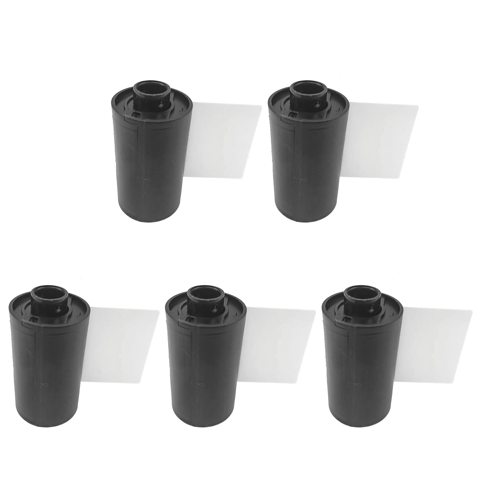 Huanging As The Pic Show Pack Of 5 Reloadable Film Canisters Film Cassettes For 35Mm/135Mm Cameras High Durability And Easy Loading Storage Case
