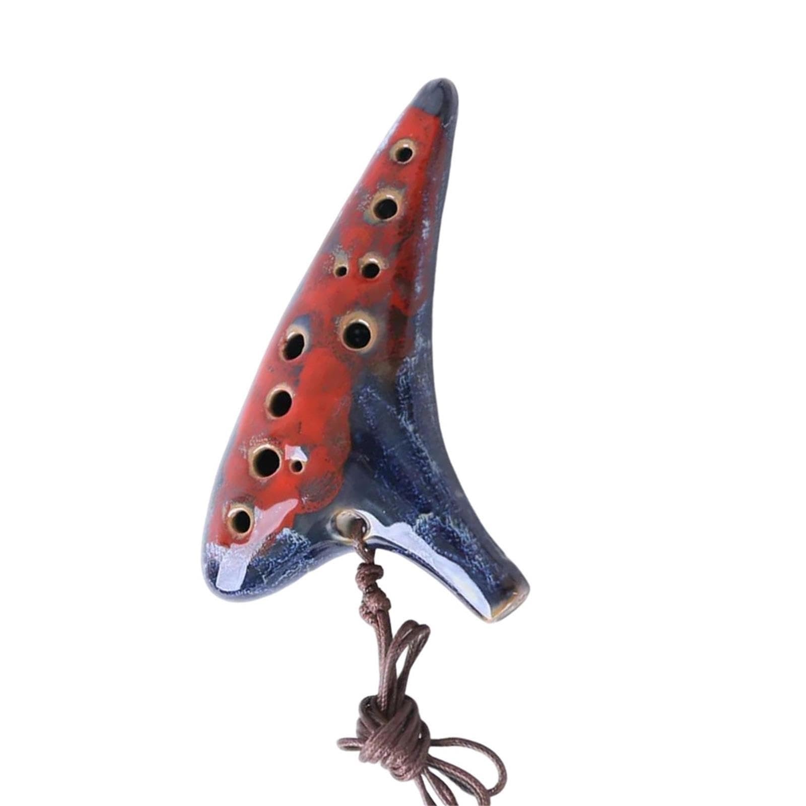 Alto Ocarina 12-otworowa Ceramika Ocarina Alto C