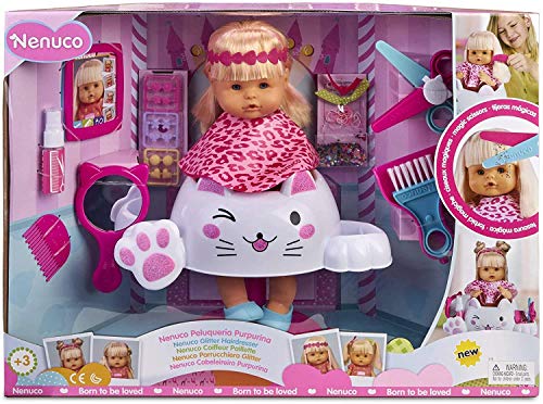 Nenuco Parrucchiera Glitter, Bambola Educativa, Famosa (700015153) - 8