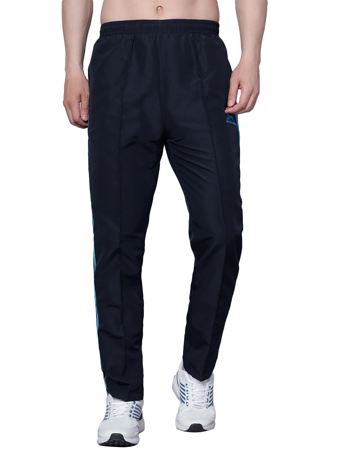 SHIV NARESH Men's Regular Fit Mid Rise Track Pant