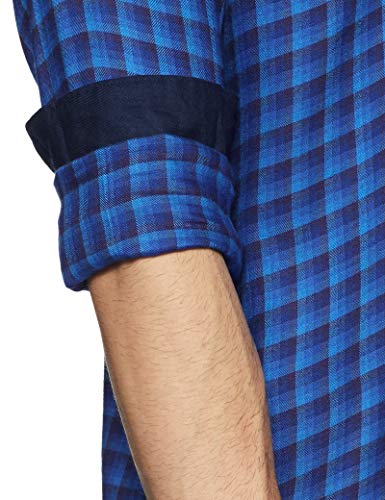 Image of Ruggers by Unlimited Men's Checkered Regular Fit Casual Shirt