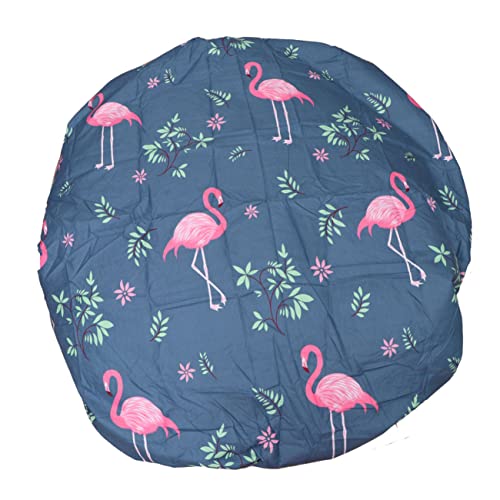 WESIEVYA Cubierta Antideslizante Ropa De Cama Protector De Colchón Cubierta para La Cama Cubierta De La Cama Funda De Cama con Estampado De Flamencos
