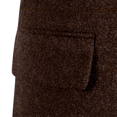 Men's Suit Vest Business Plaid Formal Dress Waistcoat Slim Fit Notched Lapel Button Up Vests for Suit or Tuxedo3