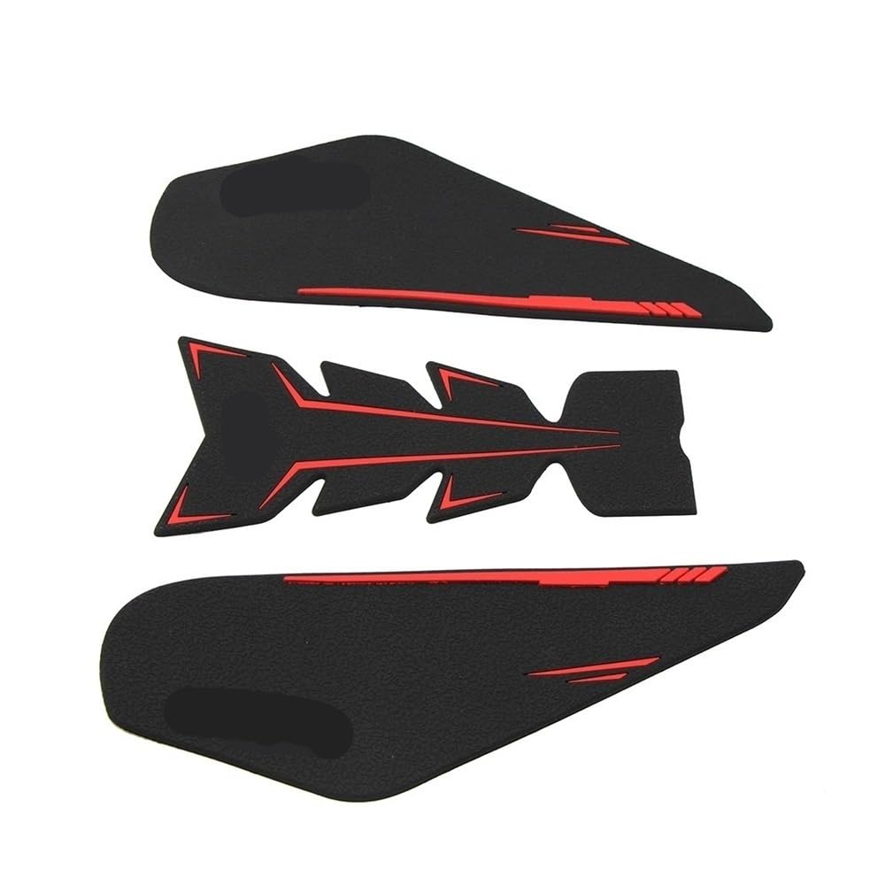 for Kawa&saki Z400 for NIN&JA 400 Motorcycle Fuel Tank Sticker Rubber Traction Pad Protector Grips Protector Decal Motorbike Traction Fuel Decal Tank