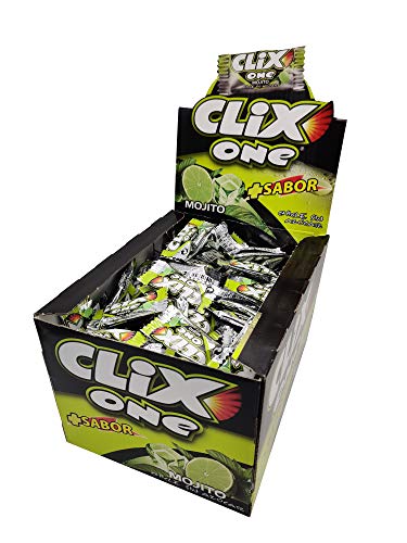 CLIX ONE MOJITO - CHICLE SIN AZÚCAR - Estuche 200 unidades Cover