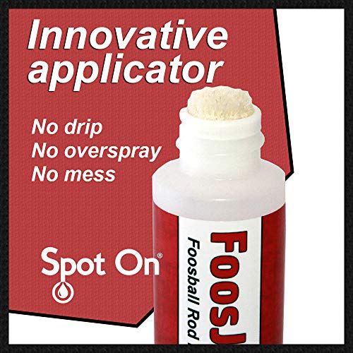 Foosjuice® 100% Silicone Foosball Rod Lubricant With Dauber Top Applicator - The Clean And Easy To Use Lube #TOP1
