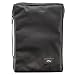 Promo Poly-Canvas Bible / Book Cover w/Fish Applique (Large, Black)