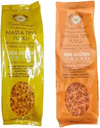 Kit 2 Fusilli Lentilha Ceres: Lentilha Vermelha, Verde