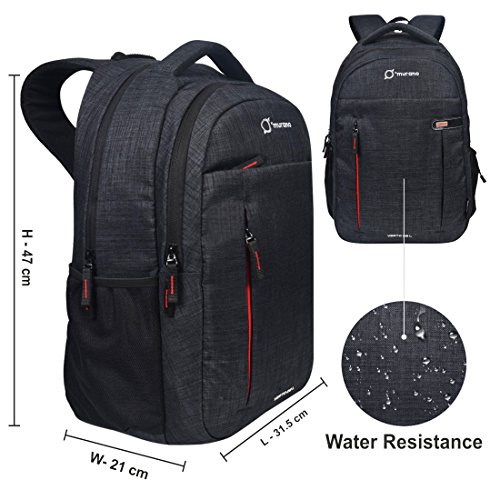 Image of Murano Verto 28 LTR Laptop Backpack for 15.6 inch Laptop and Polyester Water Resistance Backpack for Men and Women