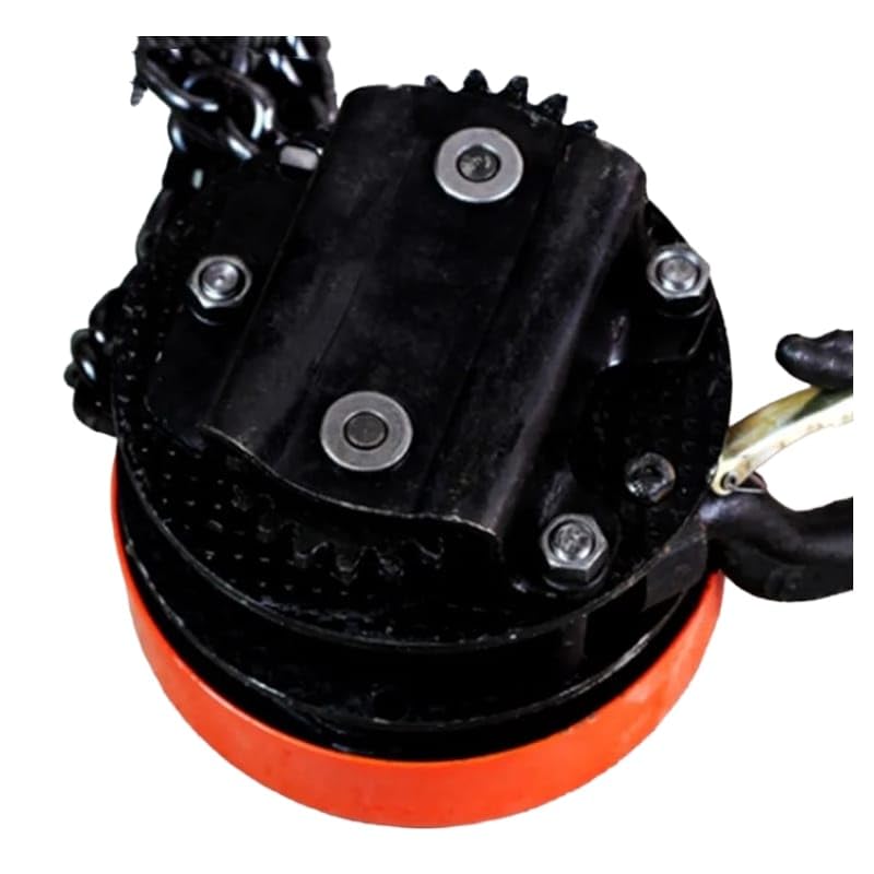 Paranco Manuale A Catena 2 Tonnellate - Argano Sollevatore 3m Con Gancio Girevole